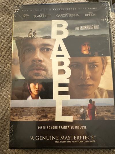 Brand new sealed, babel  DVD dvd