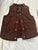 Baby GAP Fleece Lined Brown Puffer Vest  12-18 Months