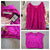New Avenue Magenta top magenta Women's XXXL 20