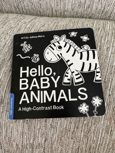 Unknown Hello baby animals high contrast book
