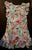 Light blue ruffled floral summer dress Size 9