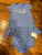 Polo Ralph Lauren NEW 9mo short sleeve blue dress with bloomers 9 Months