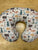 Boppy Pillow and Woodland Cover