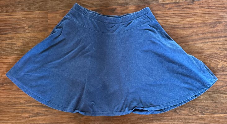 Lands end Blue skort 14-16