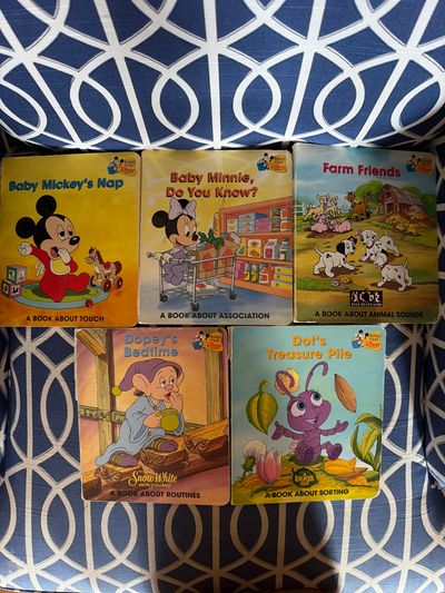 Disney set of 6 books