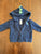 Carters zip up sweatshirt  0-3 Months