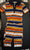 Fashion Nova kids Multicolored striped shorts set never worn 10-12