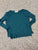 Old navy Teal ribbed long sleeve shirt 6T/6
