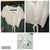 Jane and Delaney White short sleeve tie front top Women's - L