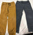 Cat n jack Bundle jogger pants tan and black 6T/6