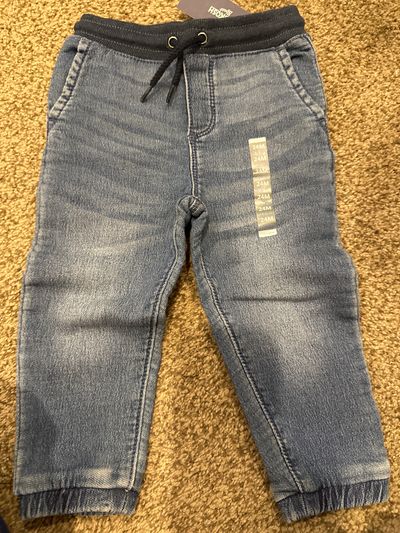 Osh Josh Jeans pants with drawstring Brand new with tags 24 Months