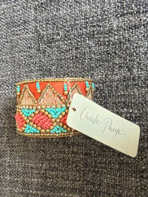 Beaded bangle