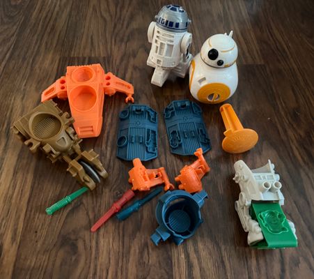Star Wars Play doh toys