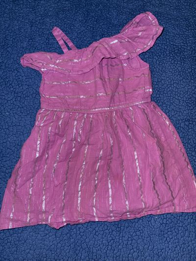 Cat & Jack Purple and silver party dress 4T
