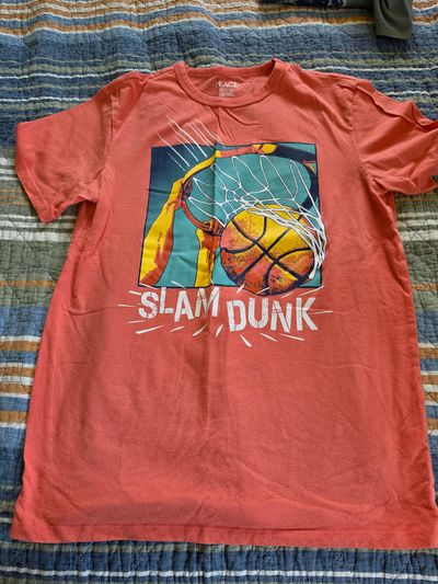 Childrens Place Size 14 Slam Dunk T Shirt 14-16