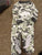 Carters zip up fleece pajama Camo with dinosaur footed 24 Months