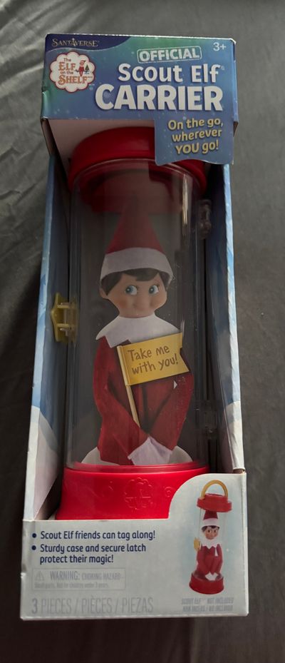 Santa Verse NEW- Scout Elf Carrier