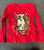 Childrens place long sleeve tshirt Holiday unicorn santa 6T/6