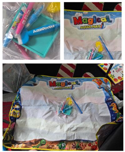 Aquadoodle wayer mat and accessoreis