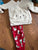 Unknown Fuzzy sweater bear pjs 3T