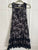 Papillon EUC black swing dress. Ruffles at bottom. Women's - S