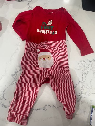 Carters My first christmas outfit 6-9 Months