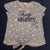 Jenna & Jesse Choose kindness butterfly print short sleeve 10-12