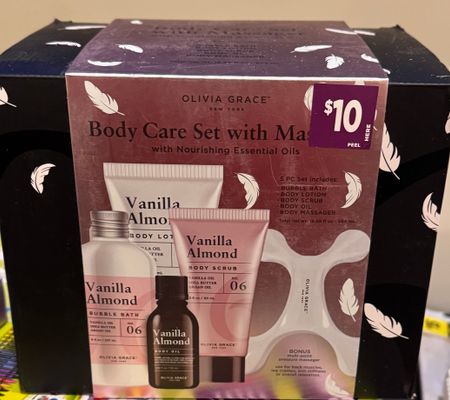 Brand new beauty set Olivia Grace vanilla almond