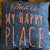 Walmart My Happy Place Throw Pillow