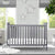 Delta Adley 3 in 1 convertible crib- grey