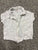 Cat and Jack White button down tie shirt 6T/6