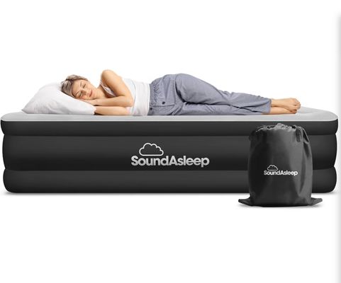 Sound Asleep Air Matress Full 18.5" Built in Pump New, Never Used. Retail $139 with Bag