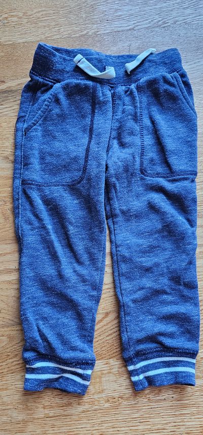 Carter's Boys heather Navy sweatpants soft comfy for everyday wear 2T