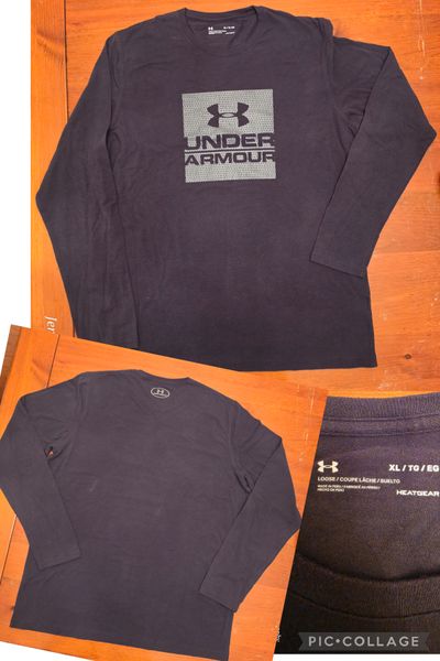 Under Armour Long sleeve black men's UA shirt Men's - XL