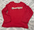 Cat & Jack Red thankful long sleeved shirt, size 6/7 6T/6