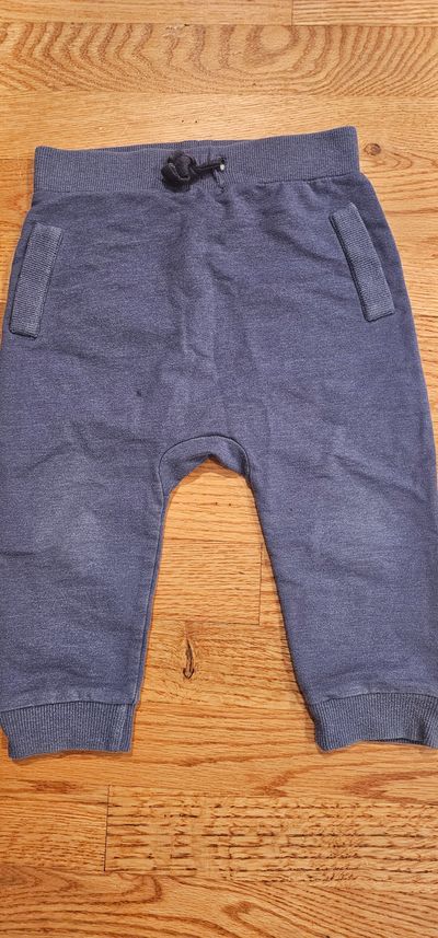 NA Boys 12M heather blue joggers in great condition 12 Months
