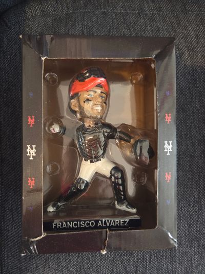 Brand New 2025 Francisco Alvarez BOBBLEHEAD New york Mets