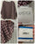 NEW KASPER Blouse retail $69 NEW W TAGS fire red print blouse w ruffle 3/4 sleeve Women's - XL