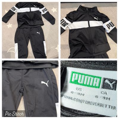 Puma Long sleeve and pants sweatsuit 6-9 Months