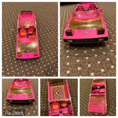 Barbie Speedmatic Convertible with removable and extendable trunk