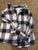 Canton Jack button up flannel shirt top  12 Months