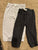 Cat and Jack two pack black and gray pants  12 Months