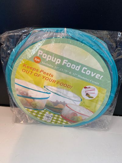 New PopUp Food Covers 3 pack