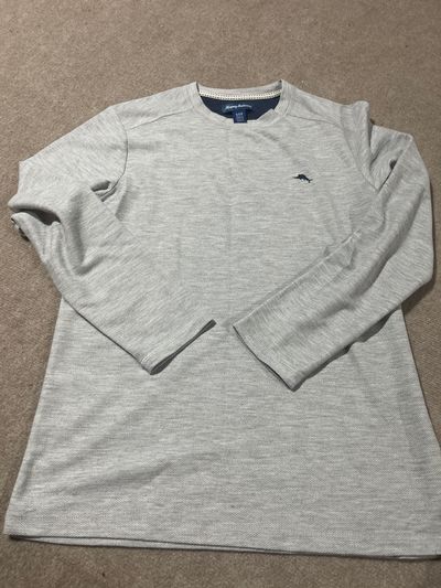Tommy Bahama NEW Light grey sleep shirt or top Men's - S