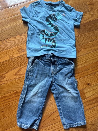 Gymboree 2 piece Jean outfit 12-18 months 12-18 Months