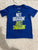 Underarmour Blue logo polyester shirt 2T