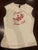 Xoxo jeans White sleeveless sparkle and studded shirt Junior S - 3