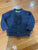 Baby bgosh 9mo navy blue button down quilted jacket 6-9 Months
