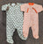 Carters NB snap sleepers 0-3 Months
