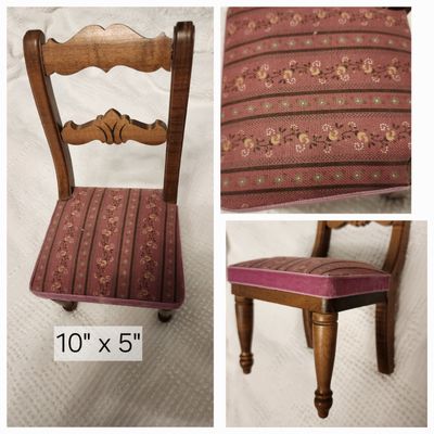 WOODEN DOLL CHAIR